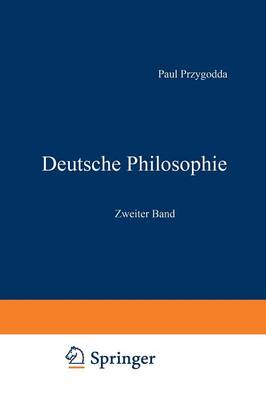 Book cover for Deutsche Philosophie