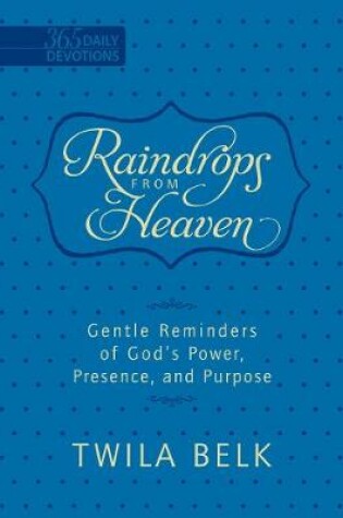 Cover of Raindrops from Heaven - Gentle Reminders of God's Power, Presence and Purpose