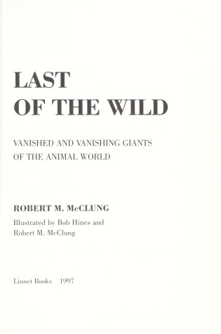 Cover of Last of the Wild
