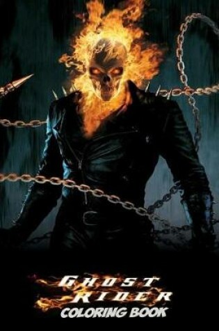 Cover of Ghost Rider Coloring Book