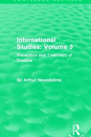 Cover of International Studies: Volume 3