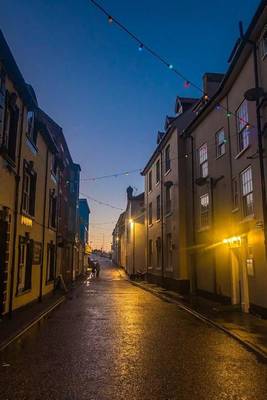 Book cover for A Narrow Alley in Cromer, England