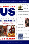 Book cover for A History of Us: The First Americans