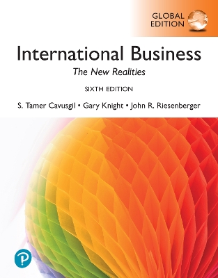 Book cover for International Business: The New Realities, Global Edition -- Pearson eText (OLP)