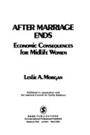 Cover of After Marriage Ends