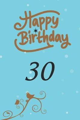 Book cover for Happy birthday 30