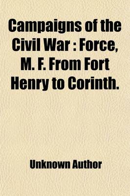 Book cover for Campaigns of the Civil War (Volume 2)