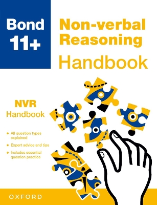 Book cover for Bond 11+: Bond 11+ Non-verbal Reasoning Handbook