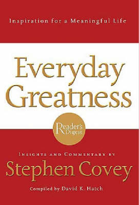 Book cover for Everyday Greatness