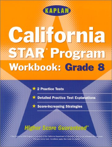 Book cover for Kaplan California Star Program Workbook