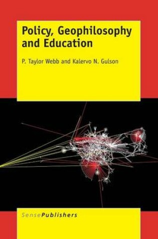 Cover of Policy, Geophilosophy and Education