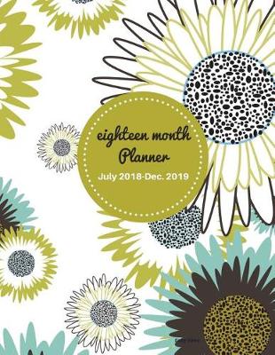 Cover of Eighteen Month Planner Daisy Bloom