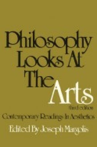 Cover of Philosophy Looks at the Arts