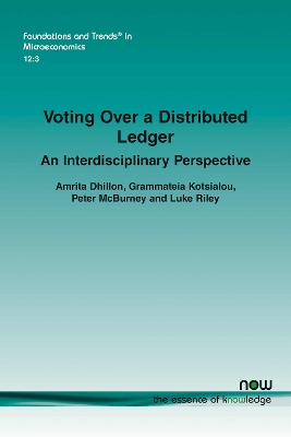 Cover of Voting Over a Distributed Ledger