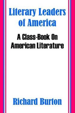 Cover of Literary Leaders of America