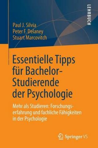 Cover of Essentielle Tipps für Bachelor-Studierende der Psychologie