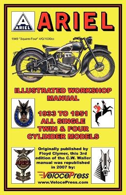 Book cover for Ariel Motorcycles Workshop Manual 1933-1951