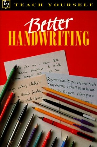 Cover of Better Handwriting