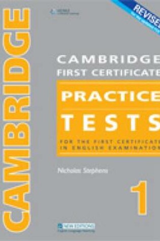 Cover of Revised Cambridge FCE Tests 1: For the First Certificate in English Examination (FCE Practice Test) OV3