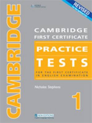 Book cover for Revised Cambridge FCE Tests 1: For the First Certificate in English Examination (FCE Practice Test) OV3