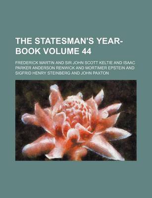 Book cover for The Statesman's Year-Book Volume 44