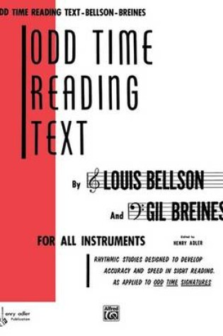 Cover of Odd Time Reading Text