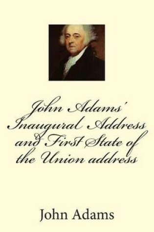 Cover of John Adams' Inaugural Address and First State of the Union address