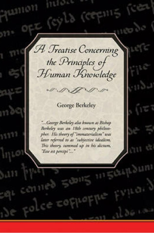 Cover of A Treatise Concerning the Principles of Human Knowledge (eBook)