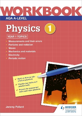 Book cover for AQA A-level Physics Workbook 1