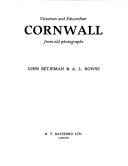 Book cover for Victorian and Edwardian Cornwall from Old Photographs