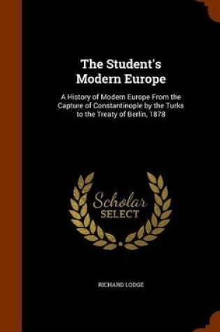 Cover of The Student's Modern Europe