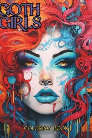 Cover of Goth Girls Coloring Book