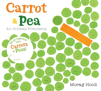 Book cover for Carrot and Pea Board Book