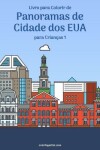 Book cover for Livro para Colorir de Panoramas de Cidade dos EUA para Criancas 1