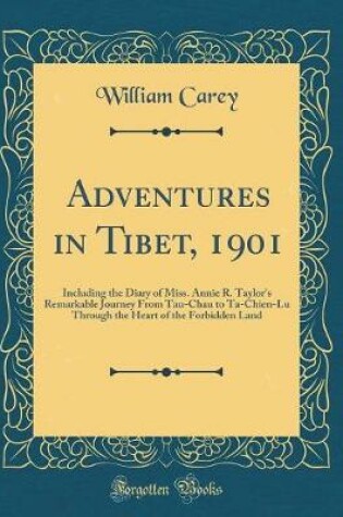 Cover of Adventures in Tibet, 1901