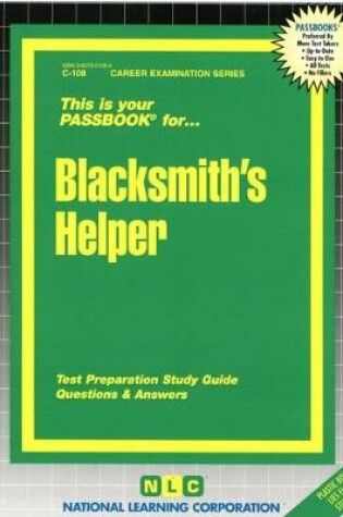 Cover of Blacksmith's Helper
