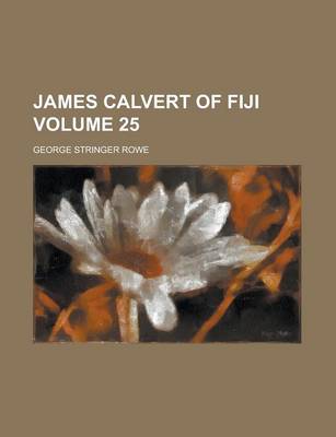 Book cover for James Calvert of Fiji