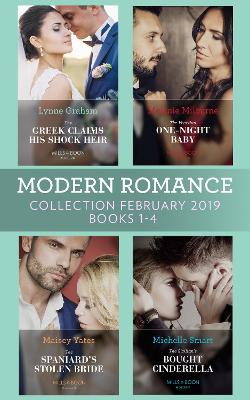 Book cover for Modern Romance February Books 1-4