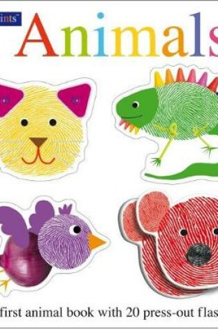 Cover of Alphaprints Animals Flash Card Book