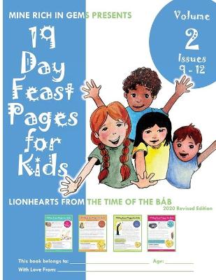 Book cover for 19 Day Feast Pages for Kids Volume 2 / Book 3
