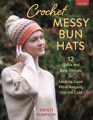 Book cover for Crochet Messy Bun Hats