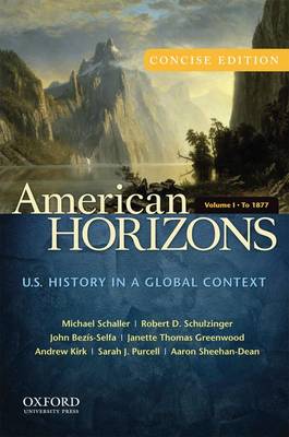 Book cover for American Horizons, Concise