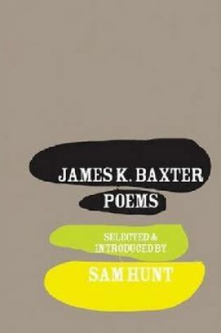 Cover of James K Baxter Poems