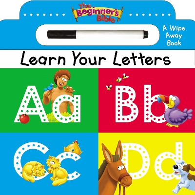 Book cover for The Beginner's Bible Learn Your Letters