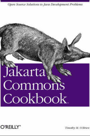 Cover of Jakarta Commons Cookbook