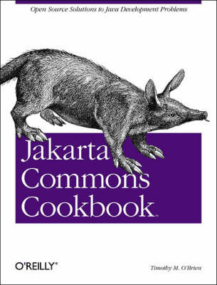 Book cover for Jakarta Commons Cookbook