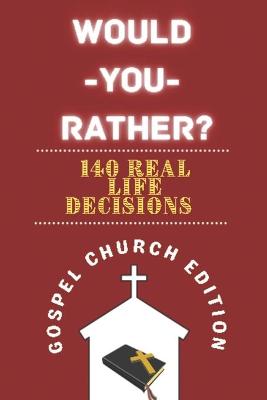 Book cover for Would You Rather Gospel Church Edition