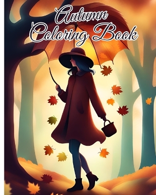 Book cover for Autumn Coloring Book