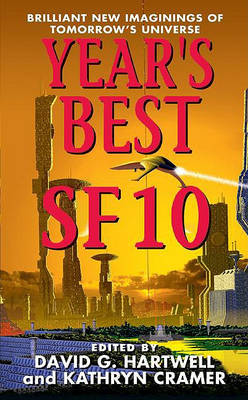 Book cover for Year's Best SF 10