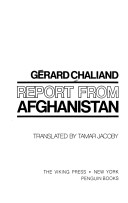 Book cover for Report from Afghanistan